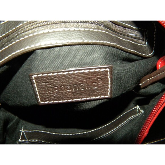 Tiganello red and brown leather purse! - Picture 6 of 11